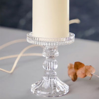 Подсвечник со съемной чашей Ле Классик, 12 см, стекло, серия Art Deco, DECOR DE TABLE, Россия_00817590060851994115.jpg
