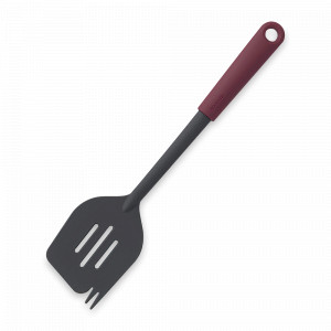 Лопатка - вилка, 32,2 см, нейлон, гранатовый, серия Tasty+, BRABANTIA, Бельгия, Кухонные принадлежности BRABANTIA