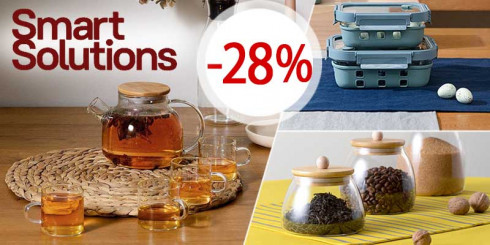 Скидки -28% на бренд SMART SOLUTIONS