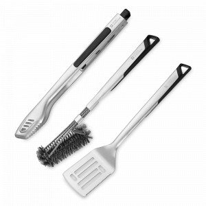 Набор для гриля и барбекю, 3 предмета, нержавеющая сталь, серия Smart Grill, SMART SOLUTIONS, Россия, Аксессуары для гриля