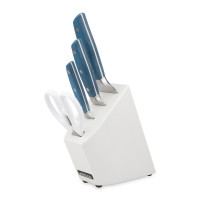 Набор кухонных ножей 3 шт.+ ножницы, в белой деревянной подставке, серия Brooklyn, ARCOS, Испания_00813620053622815249.jpg