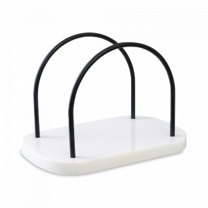 Подставка для салфеток, белый мрамор, серия Marm, LIBERTY JONES, Россия, Подставки для салфеток