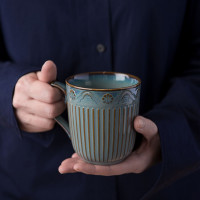 Набор кружек, 2 предмета, 375 мл, фарфор, синий, коричневый, серия Antique, LIBERTY JONES, Россия_00810540058234954008.jpg