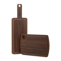 Доска разделочная композитная с желобом, 22х15см, орех, серия Fashion, ComposeEat, Россия_00811630043644709515.jpg