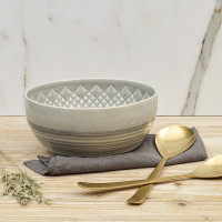 Салатник , 21 см, 2 л, керамика, серый, серия Cristal, COSTA NOVA, Португалия_00818150042404888297.jpg