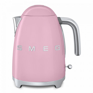 Чайник электрический, 1,7 л, нержавеющая сталь, пластик, 24,6 x 22,3 x 17 см, розовый, SMEG, Италия, SMEG (Италия)