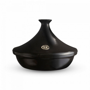 Керамический тажин II, 2 л, 27 см, базальт, серия Flame, EMILE HENRY, Франция, Скидки до -20% на посуду Emile Henry