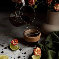 Кружка дорожная Brew Cork S, закаленное стекло, пластик, 227 мл, серия Polaris, KEEPCUP, Австралия_00807610041923032774.jpg