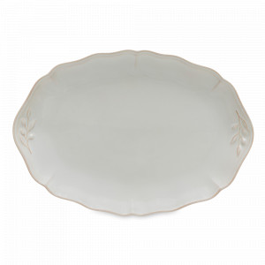 Блюдо овальное White, 32 х 22 см, керамика, белый, серия Alentejo, COSTA NOVA, Португалия, Alentejo COSTA NOVA