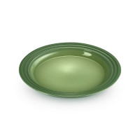 Тарелка десертная, 22 см, каменная керамика, зеленый, серия Bamboo Green, LE CREUSET, Франция_00823640062376081765.jpg