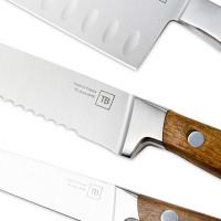 Набор из 5-ти кухонных ножей в подставке, деревянная рукоять, серия Georges Bois, TARRERIAS BONJEAN, Франция_00821970048296437476.jpg