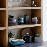 Кастрюля с крышкой, 20 см, алюминий, стекло, черный, серия No Colour, LE CREUSET, Франция_00802980037786981339.jpg