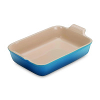 Форма для запекания Heritage, 4 л, керамика, синий, серия Marseille, LE CREUSET, Франция