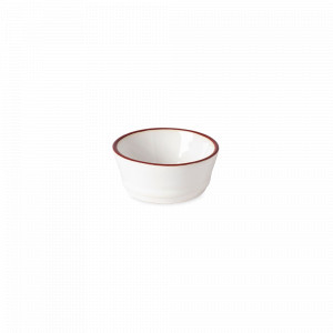 Соусник White/red, 7 см, 50 мл, керамика, белый, красный, серия Beja, COSTA NOVA, Португалия, Салатники из керамики