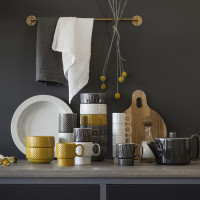 Набор из 4-х кружек для эспрессо, 100 мл, керамика, белый, серия Coffee More, SAGAFORM, Швеция_00806490040108447391.jpg