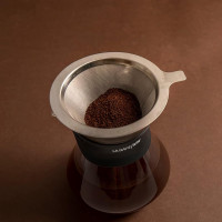 Кемекс с фильтром, 400 мл, нержавеющая сталь, стекло, серия La Cafetiere, KITCHEN CRAFT, Великобритания_00817710055144851008.jpg