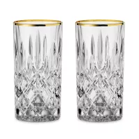 Набор из 2-х стаканов GOLD, 375 мл, хрустальное стекло, серия Noblesse, NACHTMANN, Германия, 
