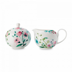 Молочник и сахарница, фарфор, декор, серия Primavera, MAXWELL WILLIAMS, Австралия, Молочники