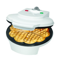 Вафельница с антипригарным покрытием, пластик, белый, CLATRONIC, Германия_00812390043466416769.jpg