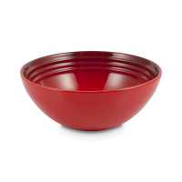 Чаша , 16 см, керамика, красный, серия Cerise, LE CREUSET, Франция