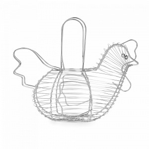 Корзина для хранения яиц, 34 х 26 см, металл, стальной, серия Classic, KITCHEN CRAFT, Великобритания, Органайзеры для хранения