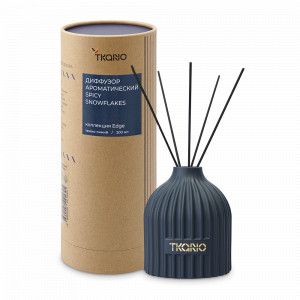 Диффузор ароматический Spicy Snowflakes, 200 мл, тёмно-синий, серия Edge, TKANO, Китай, Ароматы для дома