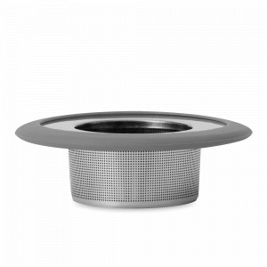 Ситечко для заваривания чая складное, 9,8 х 3 см, нержавеющая сталь, силикон, серый, серия Infusion, VIVA Scandinavia, Дания, Ситечки для чая