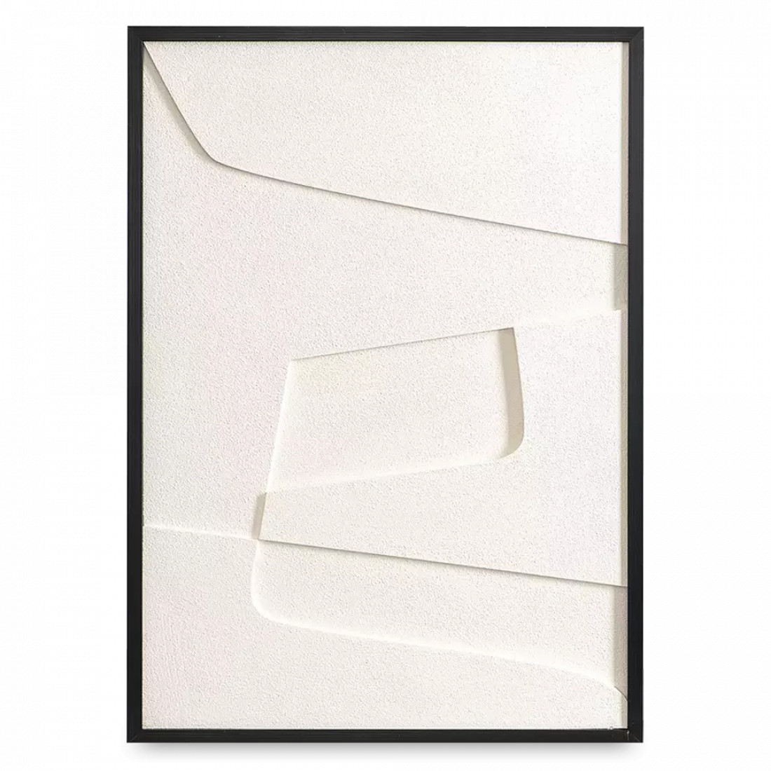 Панно декоративное с эффектом 3D Minimalism, 50 х 70 см, холст с черной рамой, серия Art, BERGENSON BJORN, Великобритания