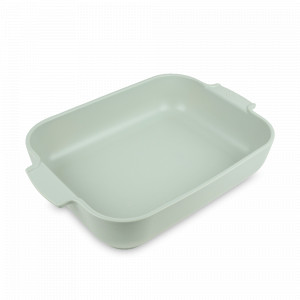 Форма для запекания прямоугольная, 40 х 26 см, 5.2 л, керамика, светло-зеленый, серия Sage Green, PEUGEOT CERAMIC, Франция, Скидка до -35% на PEUGEOT CERAMIC