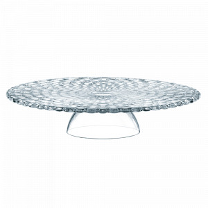Блюдо для торта, 32 см, хрустальное стекло, серия Bossa Nova, NACHTMANN, Германия, Блюда для торта, десерта