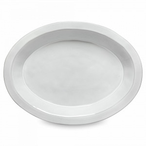 Блюдо овальное White, 40.3 х 30 см, керамика, белый, серия Plano, COSTA NOVA, Португалия, Блюда сервировочные COSTA NOVA