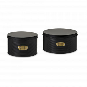 Набор из 2-х банок для хранения сладостей, 6 л, углеродистая сталь, графит, серия Irmel, SMART SOLUTIONS, Россия, Емкости для хранения