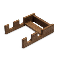 Подставка для 2-х разделочных досок, 16 х 12 см, дуб, коричневый, UNECA, Россия