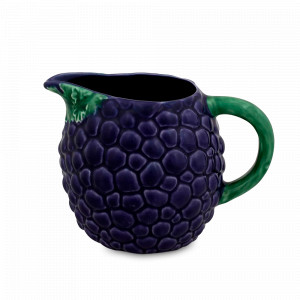 Кувшин «Виноград», 1,35 л, керамика, декор, Bordallo Pinheiro, Португалия, Кувшины керамические