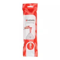 Пакет для мусора B PerfectFit, 10 штук, 5 л, полиэтилен, BRABANTIA, Бельгия, 
