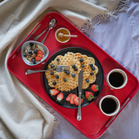 Поднос для сервировки, зеленый, 51x33 см, серия Serveware, TREBONN, Италия_00816310062051458924.jpg