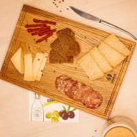 Доска разделочная дубовая, 33 х 23 см, коричневый, UNECA, Россия_00820060041453188403.jpg