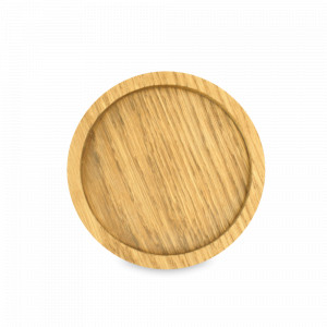 Подставка круглая под стакан, 10.5 см, светло-коричневый, UNECA, Россия, UNECA (Россия)