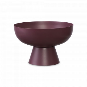 Блюдо на ножке, 21 см, металл, сливовый, серия Vivlend, BERGENSON BJORN, Великобритания, BERGENSON BJORN (Великобритания)