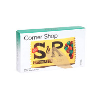Подставка для ложки, 14.5 х 8 см, керамика, синий, розовый, серия Corner Shop, DOIY, Испания_00821710054258071817.jpg