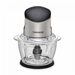 Измельчитель, 1 л, стекло, пластик, стальной, ROMMELSBACHER, Германия, ROMMELSBACHER (Германия)