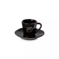 Пара кофейная Black, 70 мл, керамика, черный, серия Nova, COSTA NOVA, Португалия, 