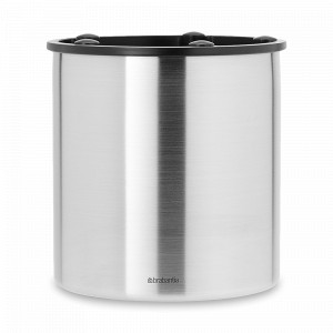 Подставка для кухонных аксессуаров, 15,5 см, нержавеющая сталь, пластик, стальной, BRABANTIA, Бельгия, BRABANTIA (Бельгия)