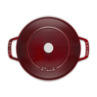Сотейник с крышкой, 24 см, чугун, вишневый, серия La Cocotte, STAUB, Франция_00795630065666474173.jpg