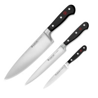 Набор из 3-х кухонных ножей поварская тройка, серия Classic, WUESTHOF, Золинген, Германия