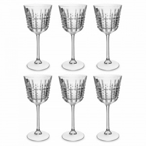 Набор из 6-ти бокалов для вина, 250 мл, хрустальное стекло, серия Rendez-vous, CRISTAL D ARQUES, Франция, Наборы бокалов для красного вина