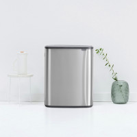 Контейнер для мусора, 60 л, нержавеющая сталь, стальной, серия BO TOUCH BIN, BRABANTIA, Бельгия_00801470052715101238.jpg