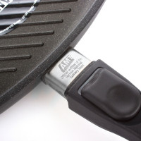 Набор посуды из 3-х предметов с крышкой, материал: алюминий, стекло, цвет: черный, серия Frying Pans, AMT, Германия_00802010042549971300.jpg