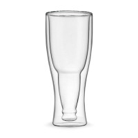 Термобокал Beer, 390 мл, боросиликатное стекло, прозрачный, WALMER, Великобритания