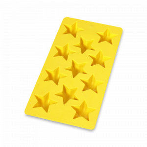 Форма для льда «Звезды», 23 х 11.8 см, каучук, полипропилен, желтый, серия Ice, LEKUE, Испания, Ice LEKUE